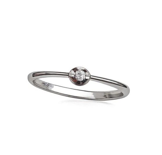 Anello Miluna Donna in Oro bianco LID2851_003SX - LID2851_003SX
